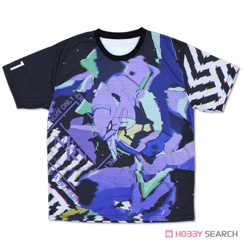 エヴァ初号機 両面フルグラフィックTシャツ/L 3