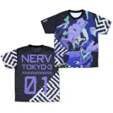 エヴァ初号機 両面フルグラフィックTシャツ/L 1