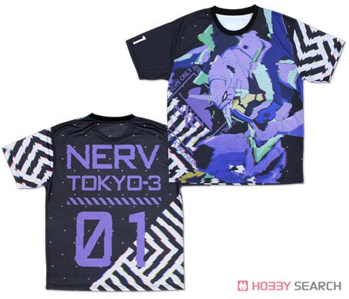 エヴァ初号機 両面フルグラフィックTシャツ/XL 2