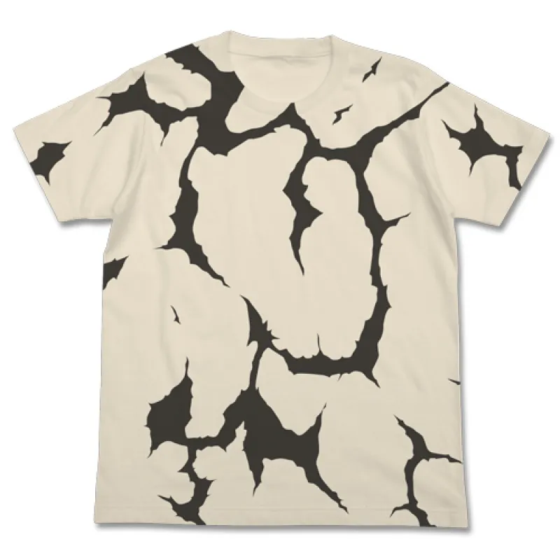 エレキング模様 Tシャツ/NATURAL-L