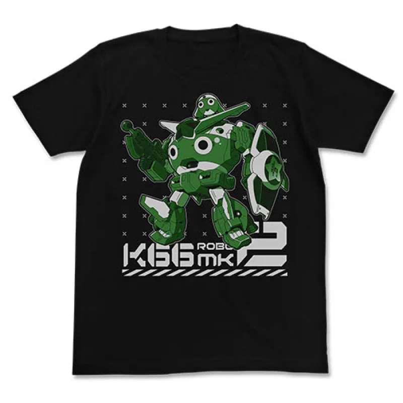 ケロロロボMk-2 Tシャツ/BLACK-M