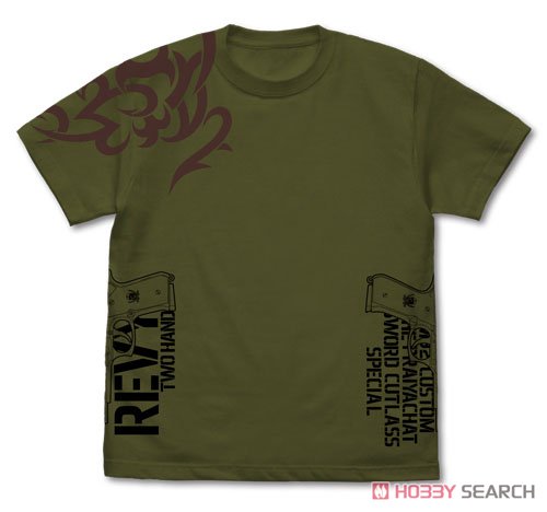 ソードカトラス&タトゥー Tシャツ/MOSS-XL 2