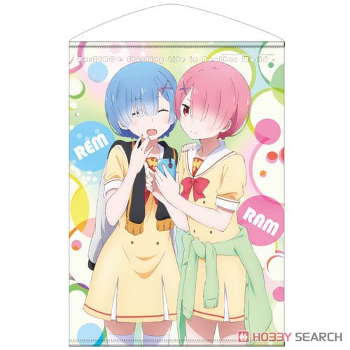 レム&ラム B2タペストリー 2