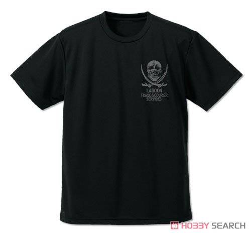 ラグーン商会 ドライTシャツ/BLACK-L 2