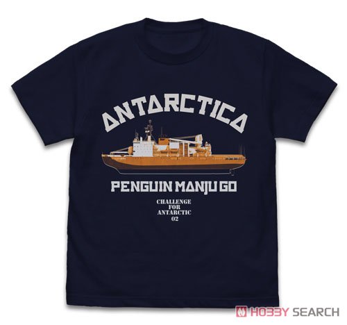 ペンギン饅頭号 Tシャツ/NAVY-XL 2