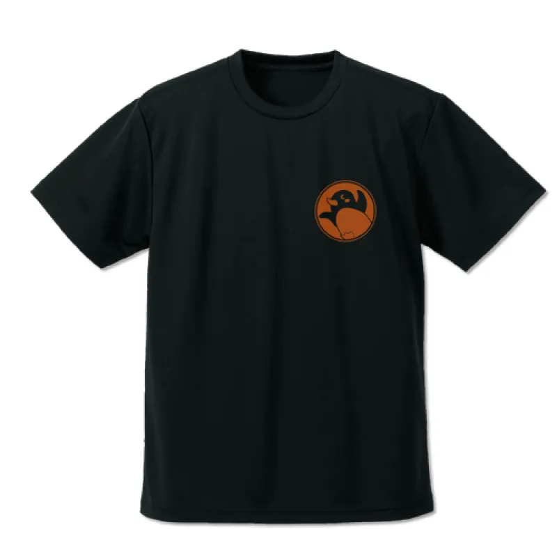南極チャレンジ ドライTシャツ/BLACK-M