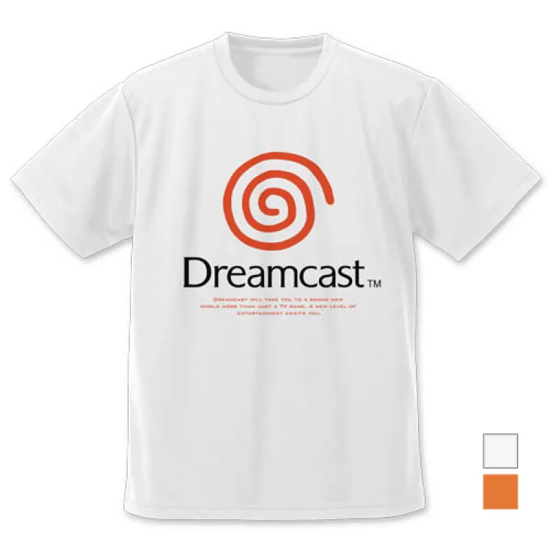 ドリームキャスト ドライTシャツ/WHITE-S