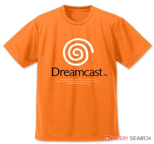 ドリームキャスト ドライTシャツ/ORANGE-L 2