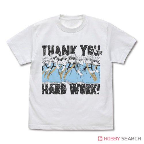 血小板のおつかれさまです Tシャツ/WHITE-M 2