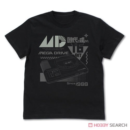 メガドライブ リフレクタープリントTシャツ/BLACK-L 2