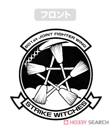 STRIKE WITCHES エンブレム Tシャツ/LIGHT GRAY-M 4