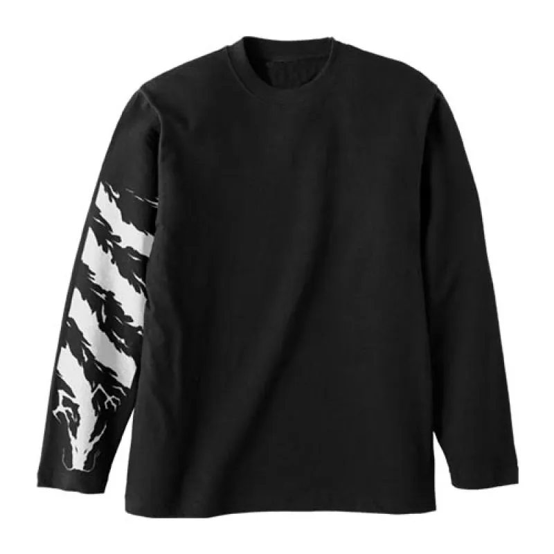 飛影 黒龍 ロングスリーブTシャツ/BLACK-L