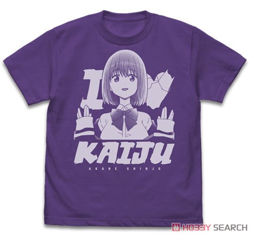 新条アカネ Tシャツ/VIOLET PURPLE-XL 2