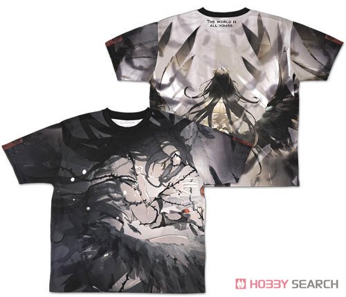 アルベド 両面フルグラフィックTシャツ/S 2