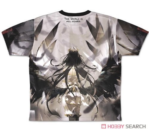 アルベド 両面フルグラフィックTシャツ/S 4