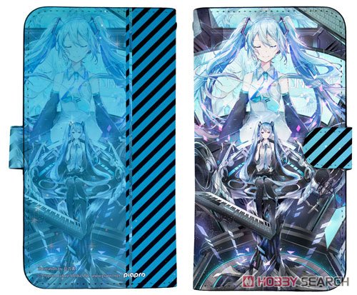 初音ミク Circulator 手帳型スマホケース158 2