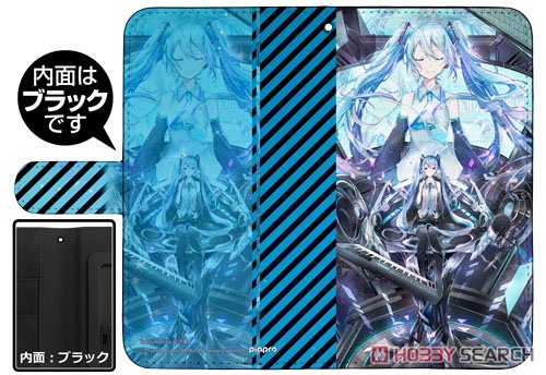 初音ミク Circulator 手帳型スマホケース158 3
