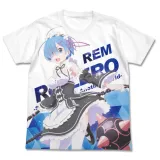 レムとモーニングスター フルグラフィックTシャツ/WHITE-S 1
