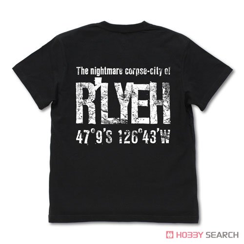 ルルイエ Tシャツ/BLACK-L