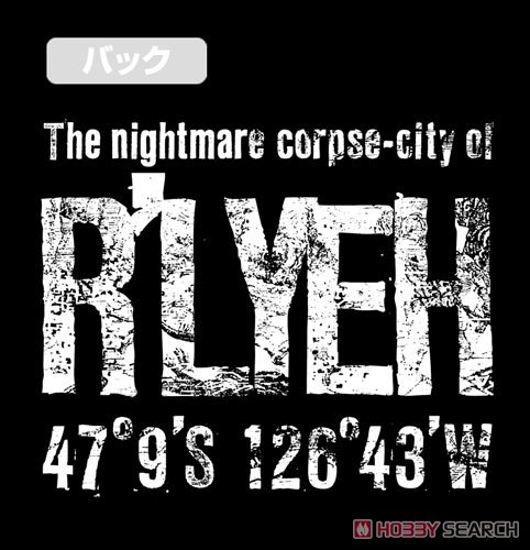 ルルイエ Tシャツ/BLACK-L 4