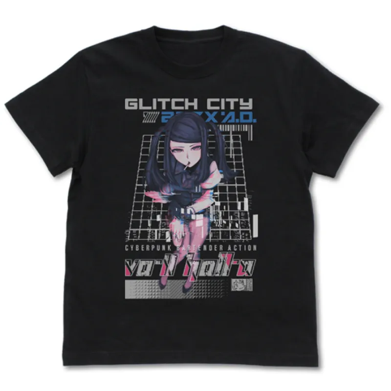 VA-11 Hall-A ジル Tシャツ/BLACK-L
