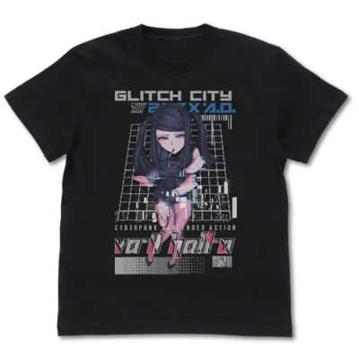 VA-11 Hall-A ジル Tシャツ/BLACK-L