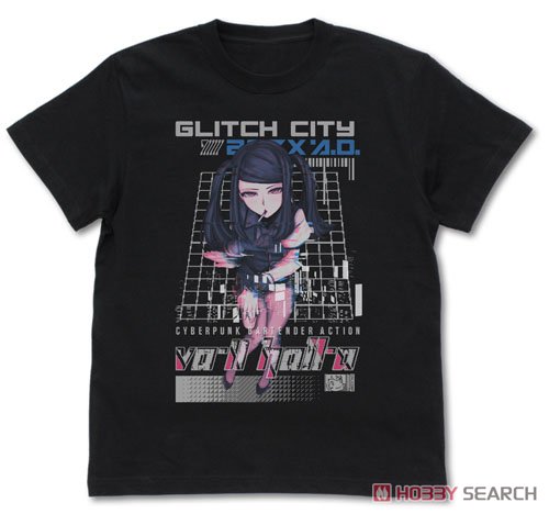 VA-11 Hall-A ジル Tシャツ/BLACK-XL 2