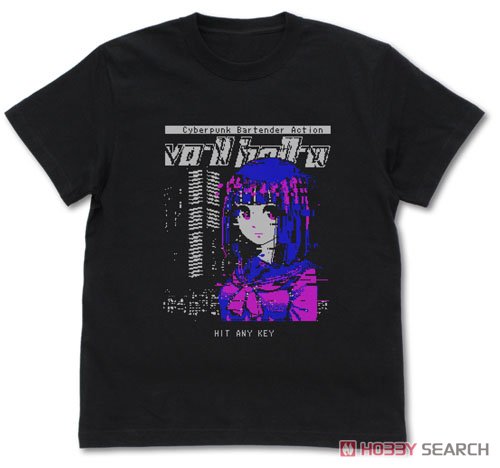 VA-11 Hall-A アナ Tシャツ/BLACK-M 2