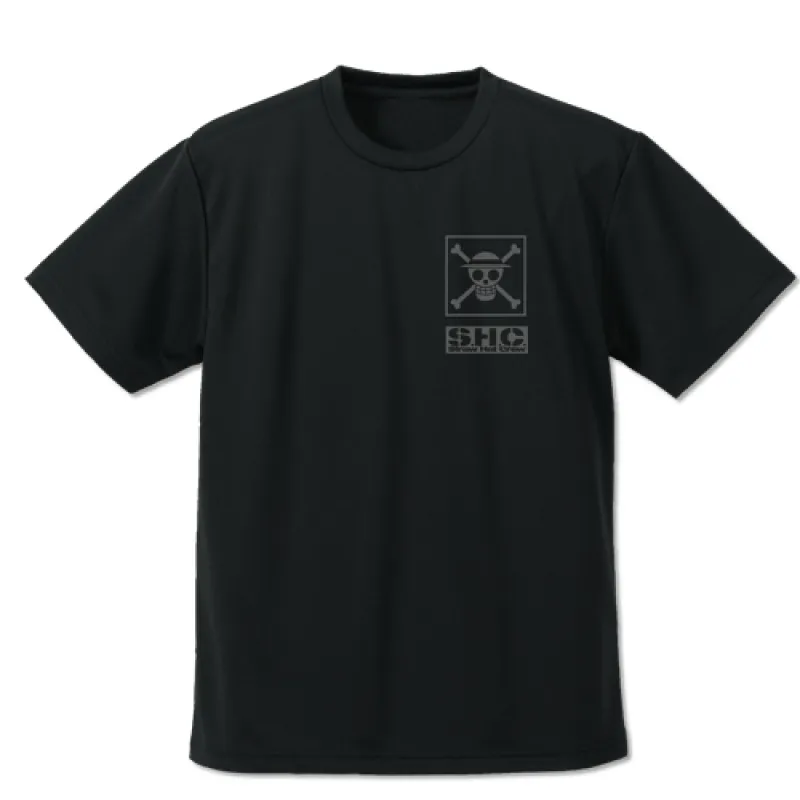 麦わらの一味 ドライTシャツVer.2.0/BLACK-L