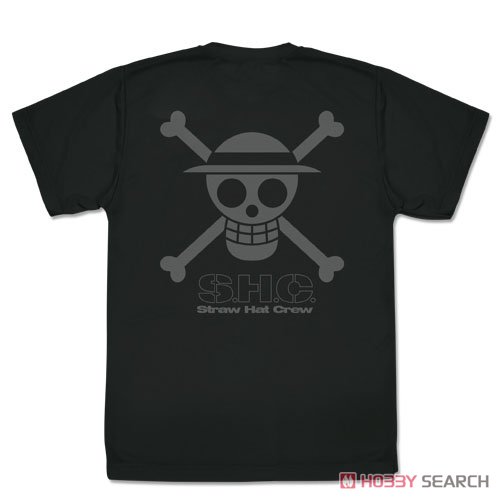 麦わらの一味 ドライTシャツVer.2.0/BLACK-XL 2