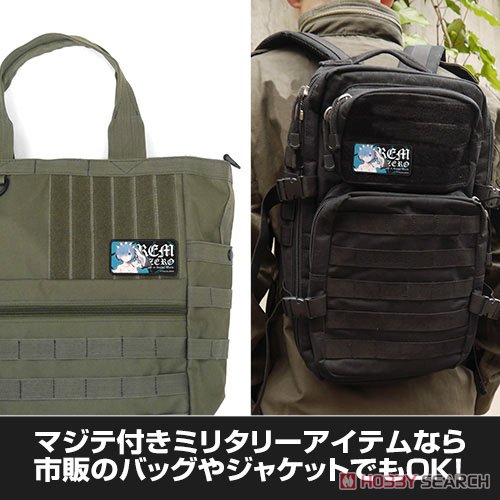 レム 脱着式フルカラーワッペン 4