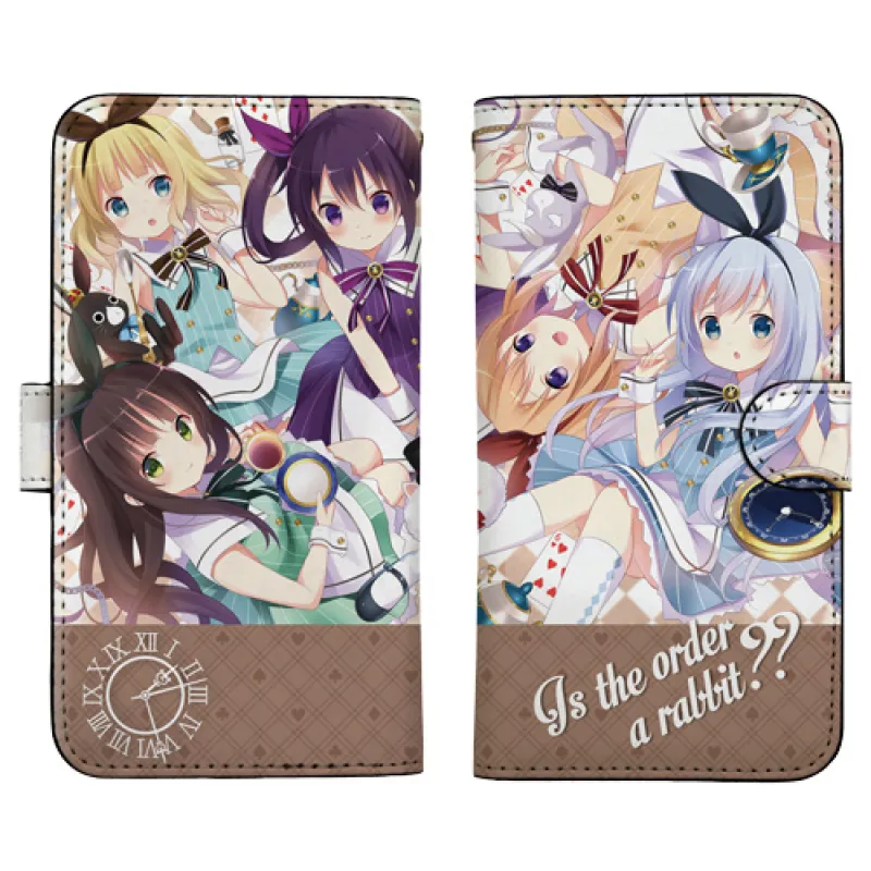 ご注文はうさぎですか?? 手帳型スマホケース 138