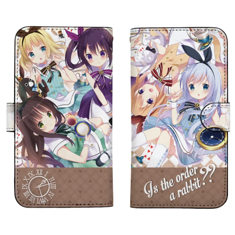ご注文はうさぎですか?? 手帳型スマホケース 148