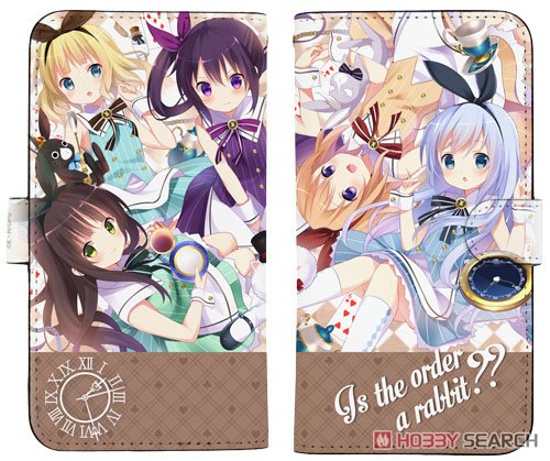 ご注文はうさぎですか?? 手帳型スマホケース 158 2