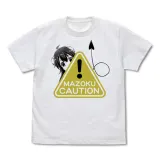 シャミ子 まぞく注意 Tシャツ/WHITE-L 1