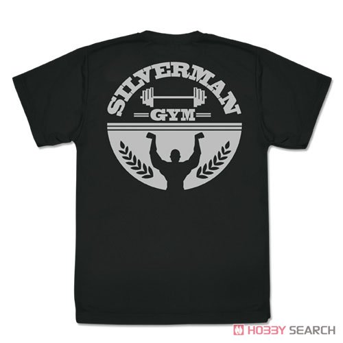 シルバーマンジム ドライTシャツ/BLACK-L 3