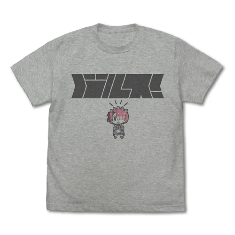 ラムの｢バルス!｣ Tシャツ/MIX GRAY-M