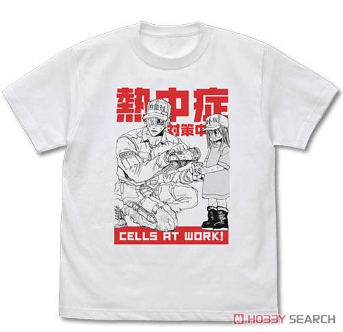 熱中症対策 Tシャツ/WHITE-S 2