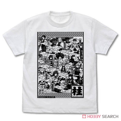 鬼滅の刃 柱 Tシャツ/WHITE-S 2