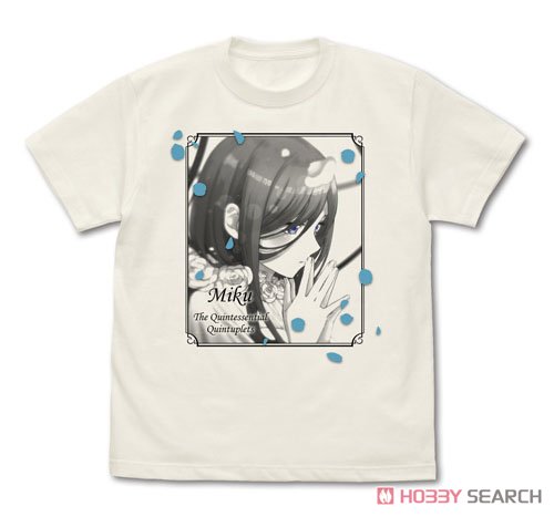中野三玖 Tシャツ/VANILLA WHITE-M 2