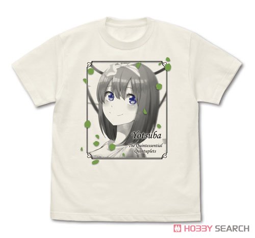 中野四葉 Tシャツ/VANILLA WHITE-L 2