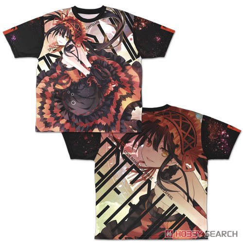 原作版 時崎狂三 両面フルグラフィックTシャツVer.2/L 2