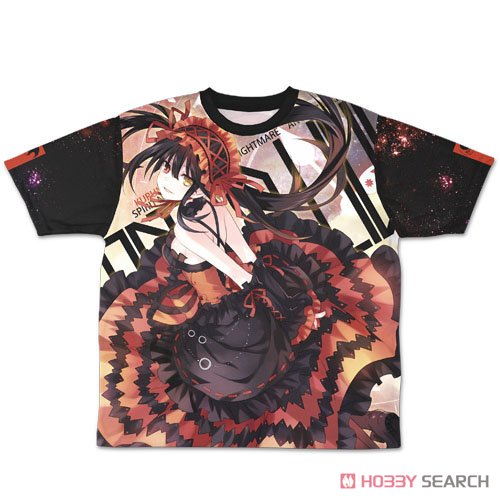 原作版 時崎狂三 両面フルグラフィックTシャツVer.2/L 3