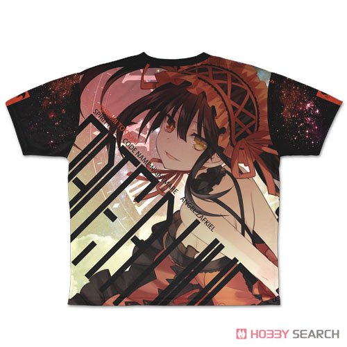 原作版 時崎狂三 両面フルグラフィックTシャツVer.2/XL 4