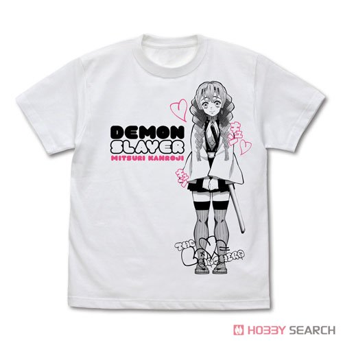 恋柱 甘露寺蜜璃 Tシャツ/WHITE-M 2