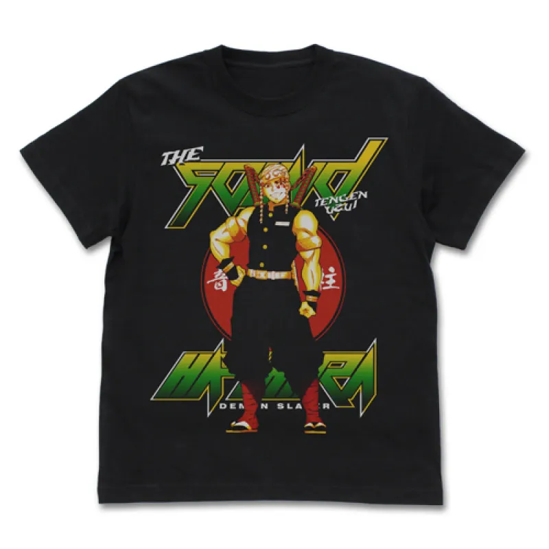 音柱 宇髄天元 Tシャツ/BLACK-L