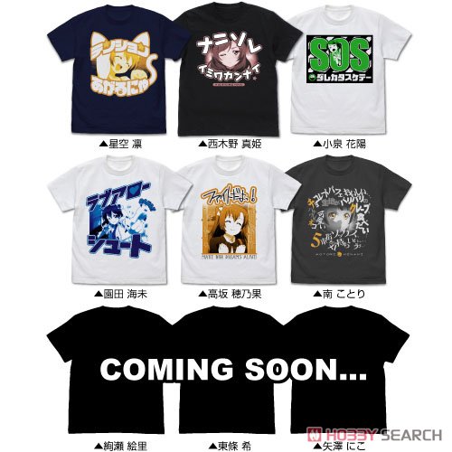 西木野真姫 エモーショナルTシャツ/BLACK-S 4
