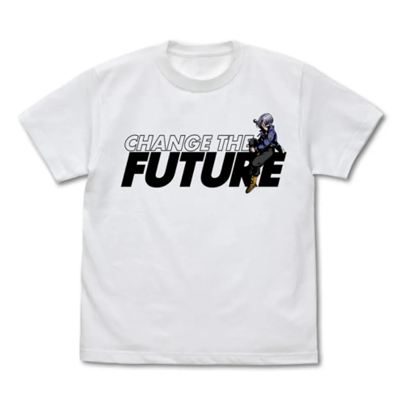 未来から来たトランクス Tシャツ/WHITE-L