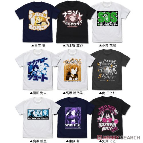 矢澤にこ エモーショナルTシャツ/BLACK-XL 3