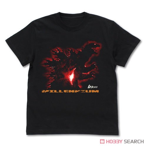 ゴジラ2000 ポスタービジュアルTシャツ/BLACK-L 2
